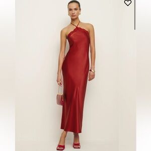 Reformation Aara Silk Dress